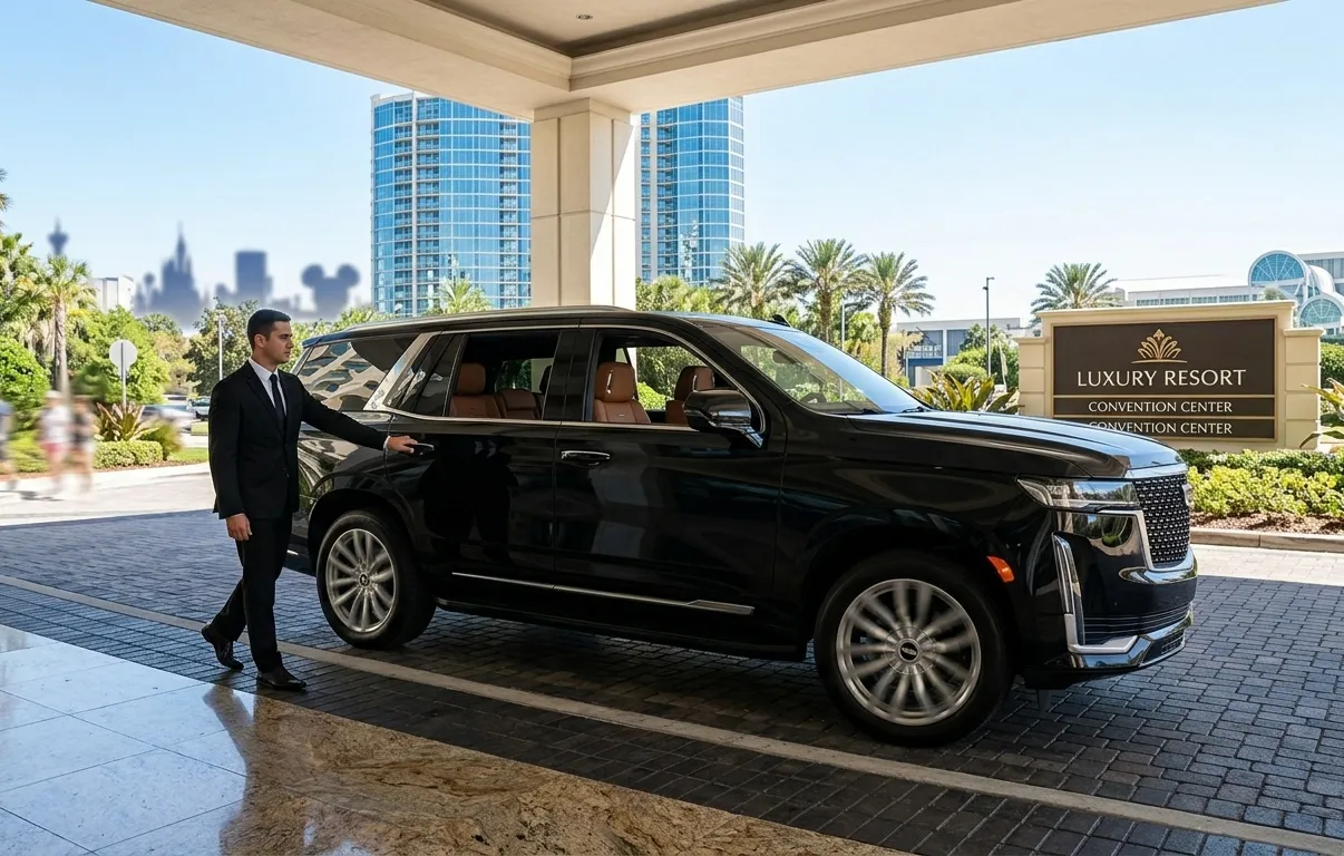 Palm Beach to Orlando Private Car Service