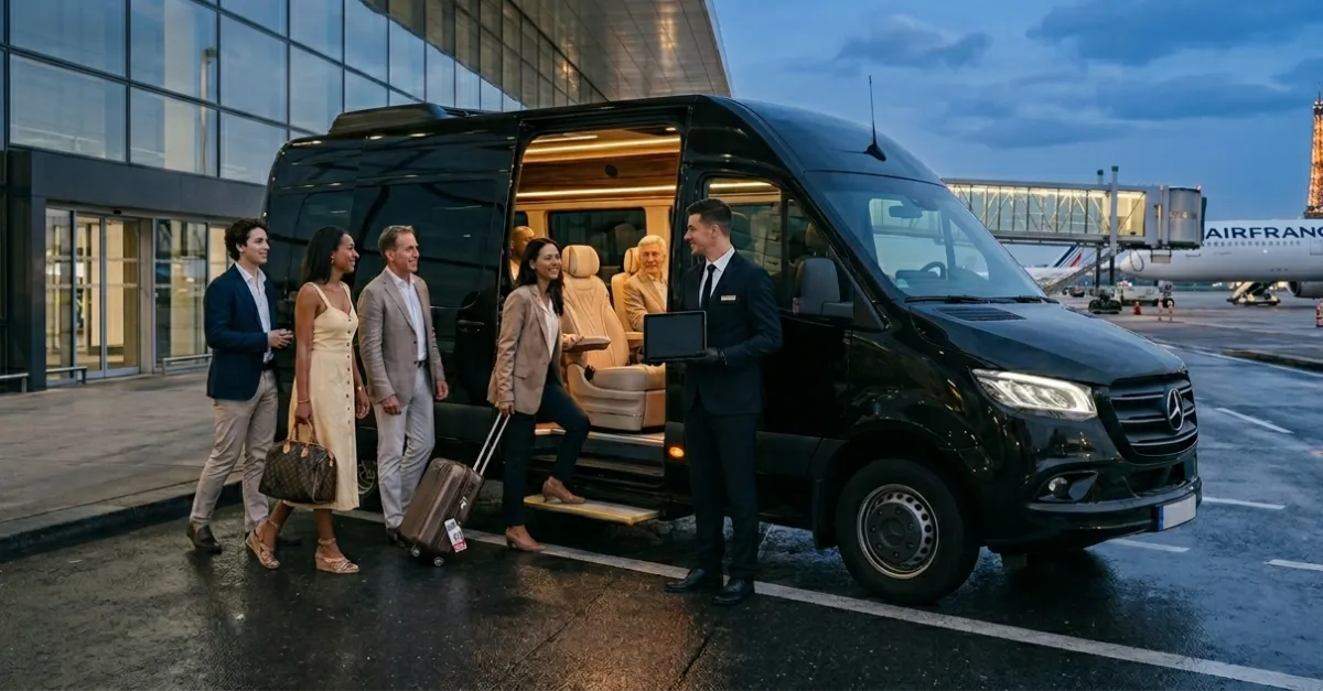 Private Airport Shuttle in Paris for a Smooth Trip Start