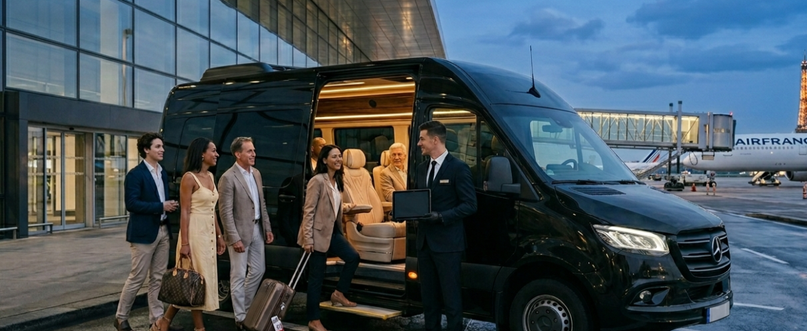 Private Airport Shuttle in Paris for a Smooth Trip Start